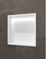 Hornacina cuadrada LED blanca modelo INDIC de Medimex