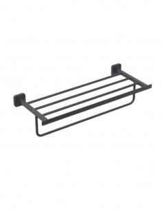 Toallero repisa negro - BLOC de Manillons Torrent