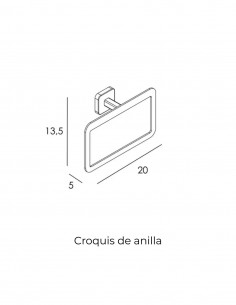 Anilla toallero cromo - BLOC de Manillons Torrent 2