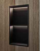 Hornacina doble LED Negra modelo MARSHALL de Medimex