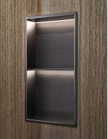 Hornacina doble LED Black Gun Metal modelo MARSHALL de Medimex