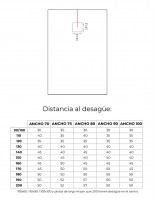 Plato ducha ligero croquis