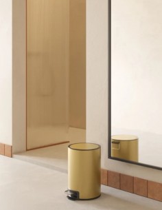 Cubo de pedal 5L - oro cepillado de Manillons Torrent 2