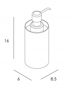 Dosificador de pared cromo - de Manillons Torrent 2
