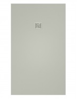 Plato ducha ligero rejilla color gris