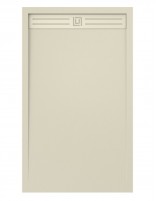 Plato ducha ligero rejilla alargada beig rejilla beig