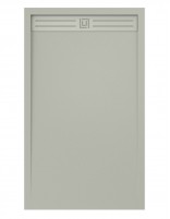 Plato ducha ligero rejilla alargada gris rejilla gris