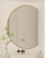 Espejo media luna pintado modelo a medida CLEO NOL de BathDecor