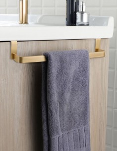 Toallero para mueble baño - oro cepillado de Bathplus 2