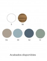 Acabados disponibles