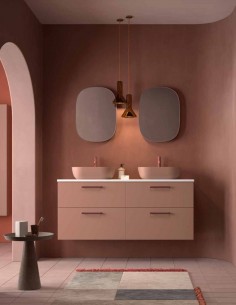 Avila Dos Carmen mueble de baño con 4 cajones - 120 y 140 cm.