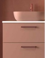 Detalle Avila Dos Carmen mueble de baño con 4 cajones - 120 y 140 cm.