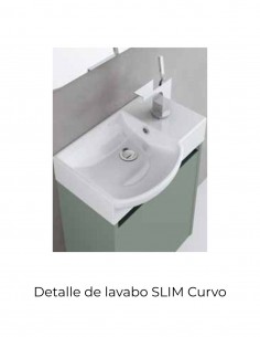 Mueble Slim Curvo colores lacados - Avila Dos fondo reducido 2
