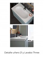 Avila Dos Elena - Mueble de baño con 2 cajones