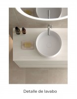 Detalle lavabo Circulo