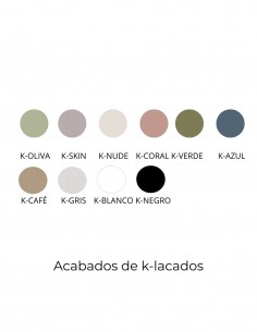 Mueble baño Avila Dos Natalia - 4 cajones con lavabo sobre encimera 2