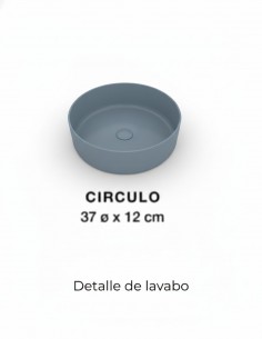 Mueble baño Avila Dos París 120 cm - 4 cajones con lavabo sobre encimera 2