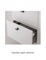 Detalle cajón abierto