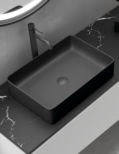 Lavabo moderno para baño modelo TRE de Coycama