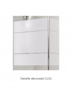 Mampara bañera fijo más abatible modelo SALÓNICA de Kassandra 2