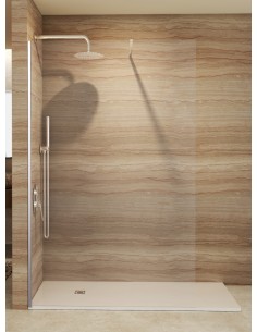 Mampara fija cromo modelo Screen de SBX Mamparas Imex