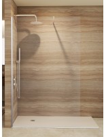 Mampara fija cromo modelo Screen de SBX Mamparas Imex