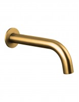 Caño bañera oro cepillado PVD - GME