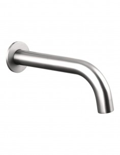 Caño bañera níquel cepillado PVD - GME