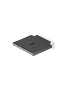 Asiento de ducha abatible - negro de Manillons Torrent