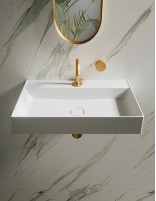 Lavabo cuadrado encimera