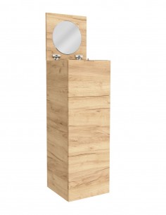 Columna de baño - Pilar Alliance de tocador, 1 cajón y 1puerta 2