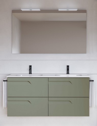 Mueble lavabo Royo Vitale verde mineral