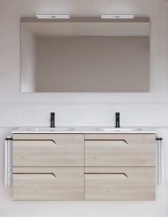 Mueble lavabo Royo Vitale 4 cajones suspendidos