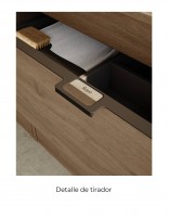 Mueble de baño Logika 120 Detalle tirador