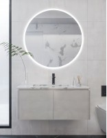 Espejo redondo con arenado perimetral - RYN de BathDecor