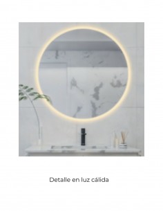 Espejo redondo con arenado perimetral - RYN de BathDecor 2