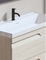 Mueble baño Vitale + lavabo Cairo detalle
