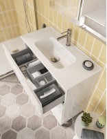 Mueble Vitale detalle lavabo y cajón