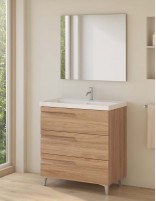 Mueble Vitale - lavabo Cairo 3 cajones con patas