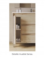 Mueble Royo lavabo desplazado detalle