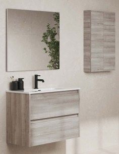Mueble lavabo Royo reducido - Sansa 2 cajones