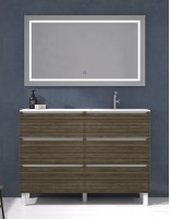 Mueble lavabo seno desplazado 6 cajones ribons