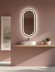 Espejo ovalado con arenado interno - BRENES de BathDecor 2