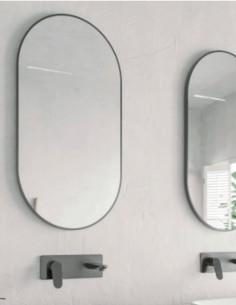 Espejo cápsula metálico - KOREA NOL de BathDecor