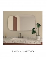 Detalle Espejo forma barril - WHITE NOL de BathDecor