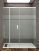 Mampara Basic GME cromo decorado