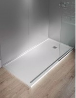 Plato ducha ARQ Acquabella modelo rejilla acero inoxidable