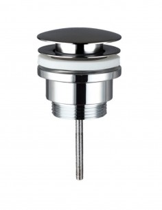 Pack Grifería titanio - empotrable para lavabo + Válvula clic clac Sirio de GME 2