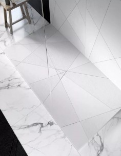 Plato de ducha Acquabella SMART QUIZ modelo rejilla akron 2