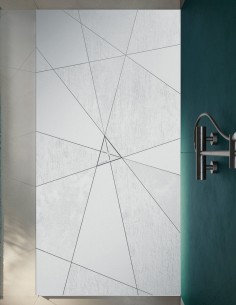 Plato de ducha Acquabella SMART QUIZ modelo rejilla akron